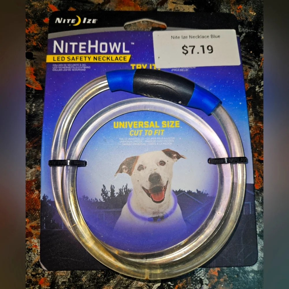 Nite Ize NiteHowl LED Safety Necklace Universal Size- Blue